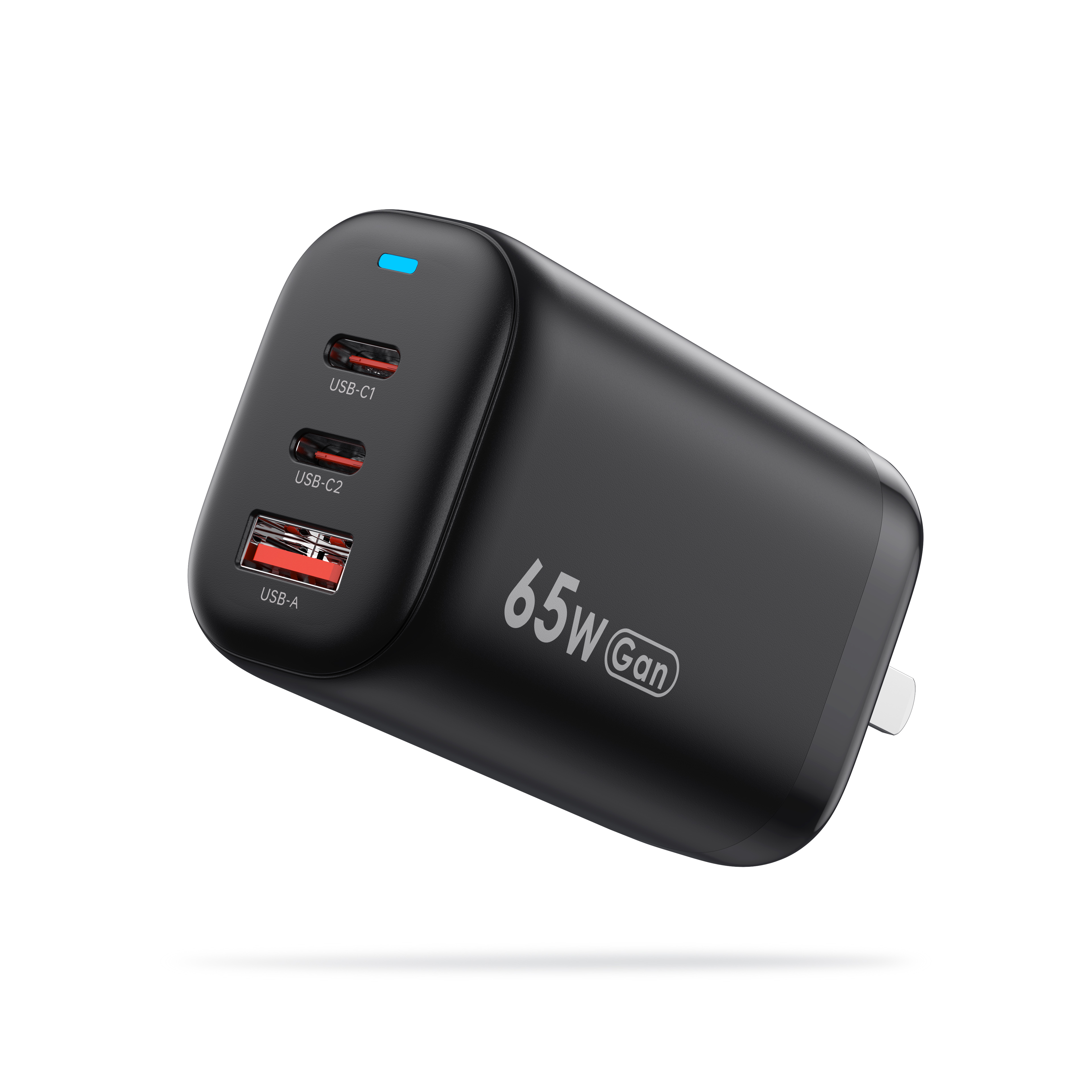 65W氮化鎵充電器，手機筆記本充電一個就夠啦！